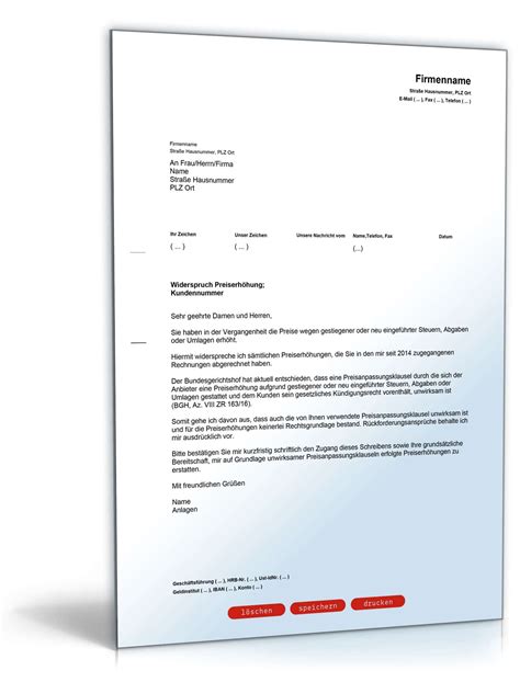 Automatisch emails aus excel heraus versenden mit outlook. Musterbrief Widerspruch Strompreiserhöhung wg. Steuern