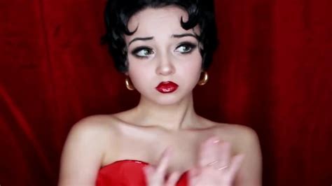 Betty Boop Makeup Transformation Tutorial You Tutorial Pics