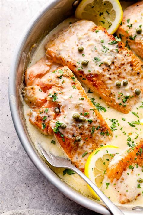 Salmon Piccata The Cookie Rookie®