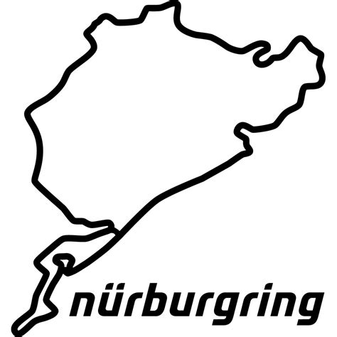 Stickers Circuit Nurburgring Des Prix 50 Moins Cher Quen Magasin
