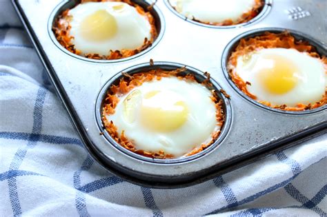 Eggs In Hash Brown Nests Recipe Popsugar Fitness