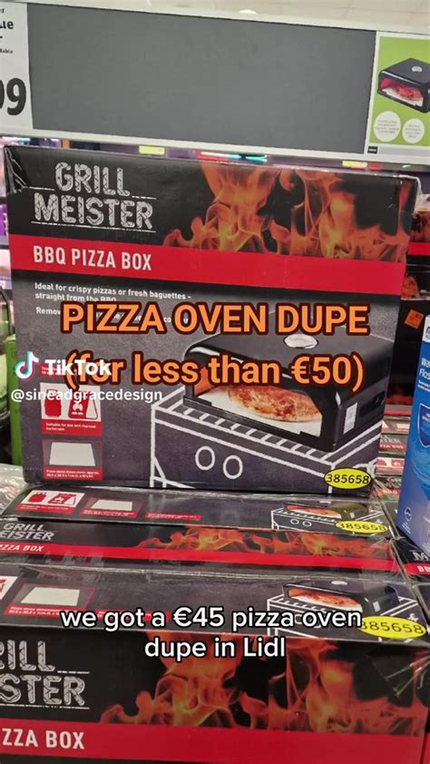 We Tried Lidl Ireland S New Pizza Oven Dupe And Its A Game Changer
