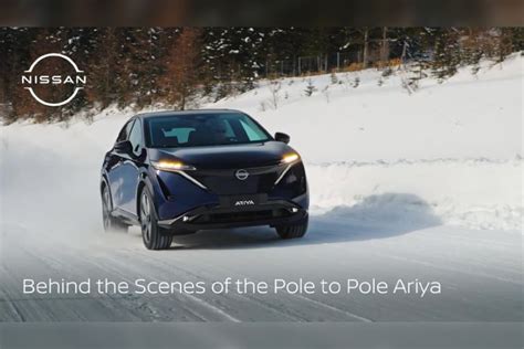 Nissan To Use Ariya E 4orce For ‘pole To Pole Expedition