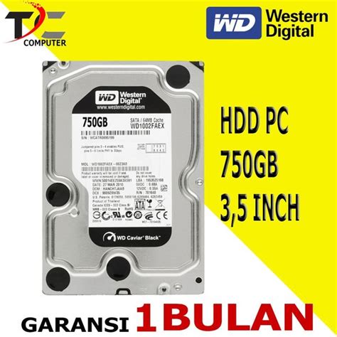 Jual Harddisk Internal Pc Cctv Pc Wd Black Gb Sata Di Lapak Tech Comp Jaya Bukalapak