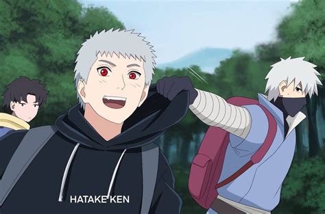 Kakashi And His Son Hatake Ken 2 By Hatake