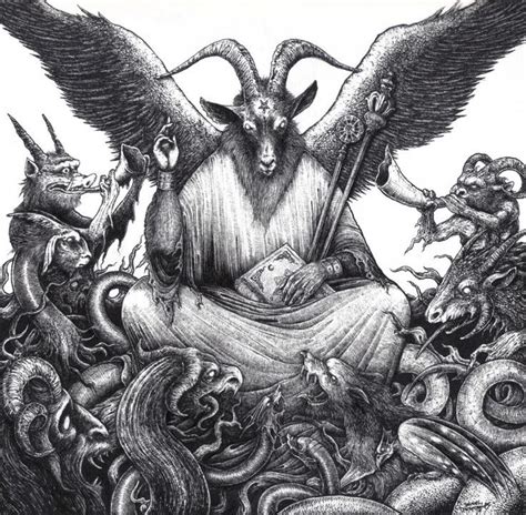 Pin By Sinel On Occult Evil Art Satanic Art Occult Art