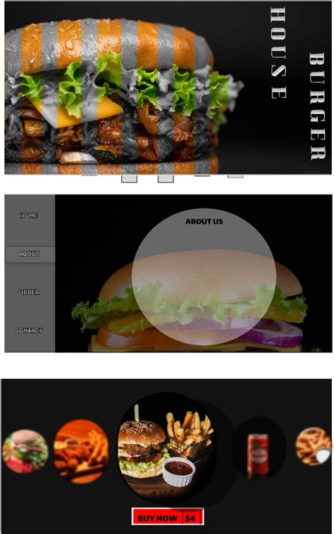 The Burger House Figma