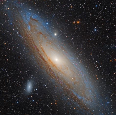 The Andromeda Galaxy Rastrophotography