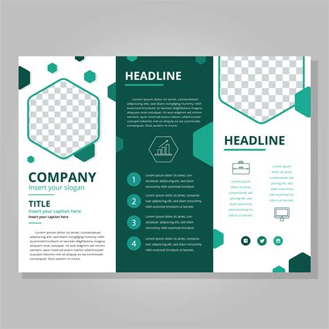Tri Fold Brochure Template Vector Art, Icons, and Graphics for Free ...