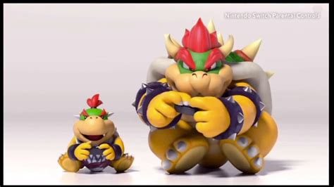 Proof That Bowser Is A Good Father Youtube Bowser Super Mario Art Mario Funny