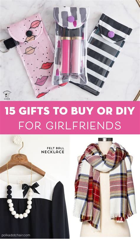 Gift ideas for your girlfriend she won't hate. 15 Gift Ideas for Girlfriends to DIY or Buy | Polka Dot ...