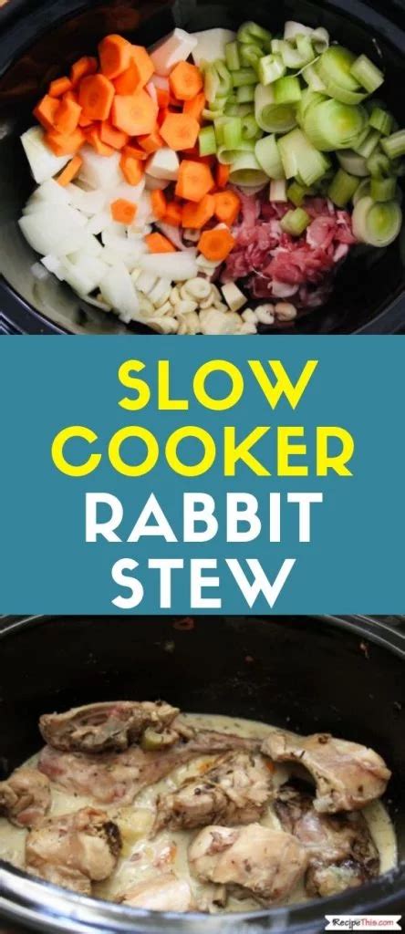 How To Cook Rabbit In A Slow Cooker Find Out Here All Animals Guide