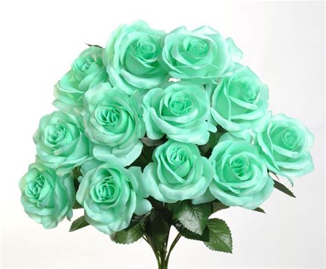 Our Silk Mint Roses In Stock To Create Our Custom Bouquets At