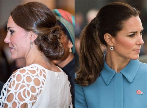 Kate Middleton Sports Her Hair In An Updo Twice In 19 Day Tour Only