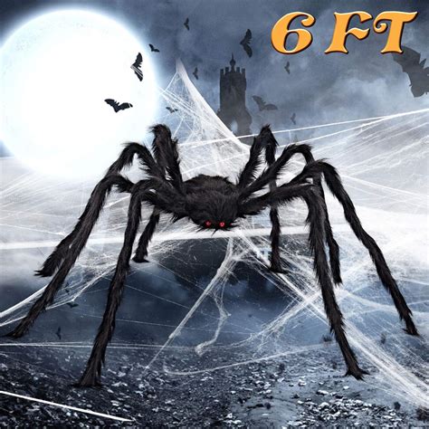 Buy Alladinbox Halloween Spider Giant Hairy Scary Virtual Realistic