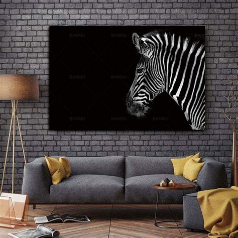 Background color background image background repeat background attachment background shorthand. Print On Canvas Animal For Home Decoration Wall Art Black ...
