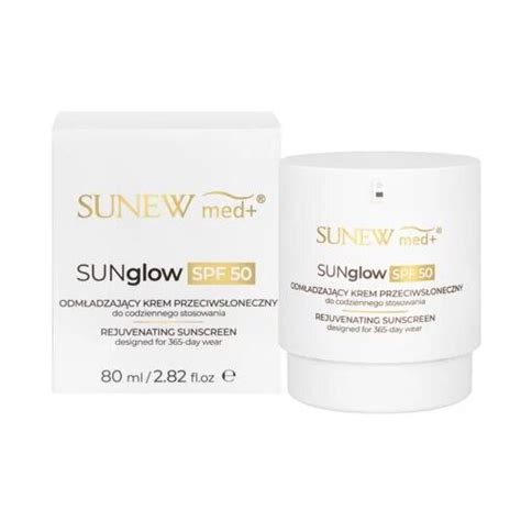 Sunewmed Sunglow Spf50 Rejuvenating Sunscreen Cream For Daily Use 80ml