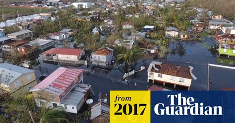 Drone Footage Shows Flooding In Puerto Rico After Hurricane Maria Video World News The