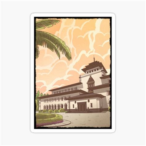 Gedung Sate Sticker For Sale By Airen0stamp Redbubble