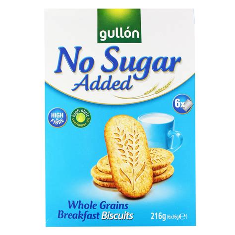 I am a diabetic and the thing you have to remember is that cookies have among other things flour in them which makes bread which has carbohydrates in. Gullon Sugar Free No Added Sugar Diabetic Diet Fibre Biscuits Chocolate Wafers | eBay