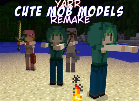 Cute Mob Models Mod For Minecraft 1 16 2 1 15 2 Minecraftore Free
