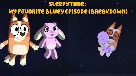 Sleepytime My Favorite Bluey Episode Breakdown Youtube