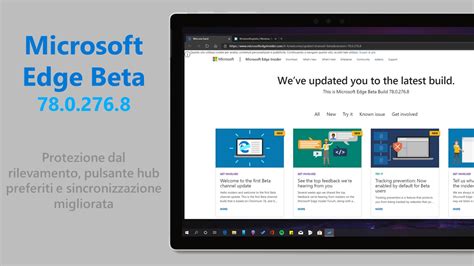 Il Nuovo Microsoft Edge Riceve Il Primo Aggiornamento Della Versione Beta