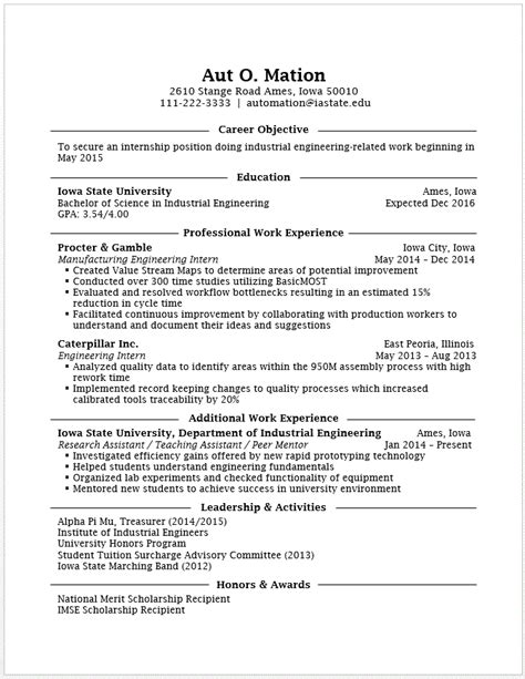Junior mechanical engineer resume sample. Engineering Student Resume | IPASPHOTO