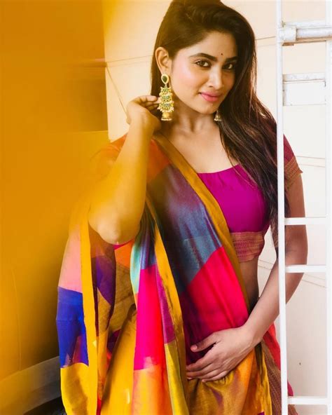 Tamil serial vijay tv updated their cover photo. Vijay Tv Serial Actress Shivani narayanan instagram kadai ...