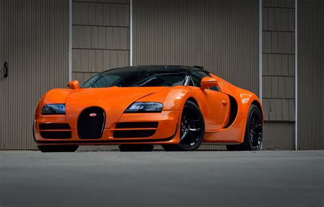 Wallpaper Bugatti Veyron Sport Super Orange Images For Desktop