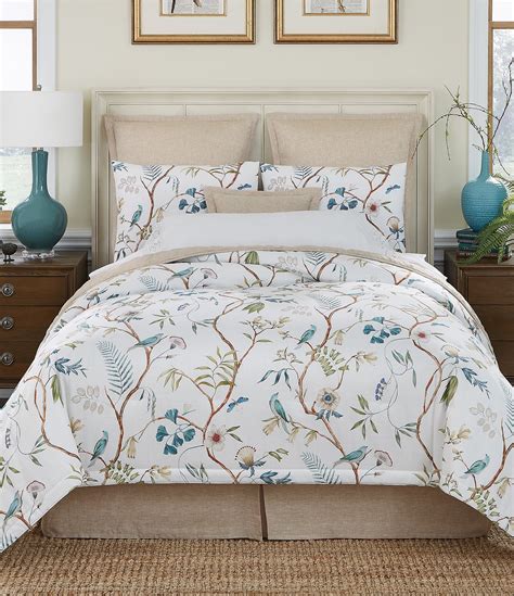 Southern Living Vita Birds Floral Comforter Mini Set Dillards