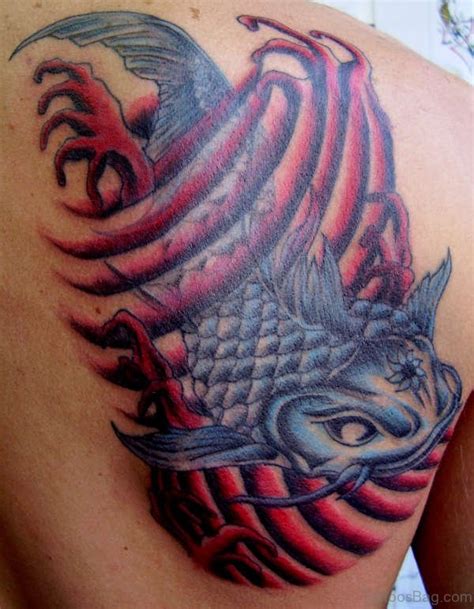 22 Alluring Fish Tattoos For Back Tattoo Designs