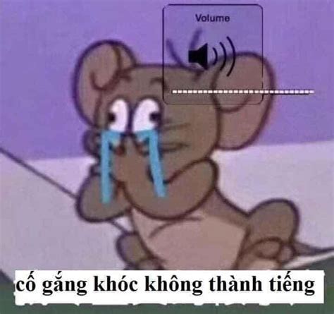 Chuột Jerry Lấy Tay Che Miệng Cố Gắng Khóc Không Thành Tiếng Ảnh Chế Meme