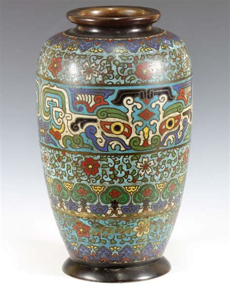 China chinese vase supplier high quality, competitive price! Ming Dynasty style Cloisonne Vase