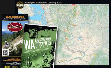 Washington Backcountry Discovery Route Map And Documentary Butler