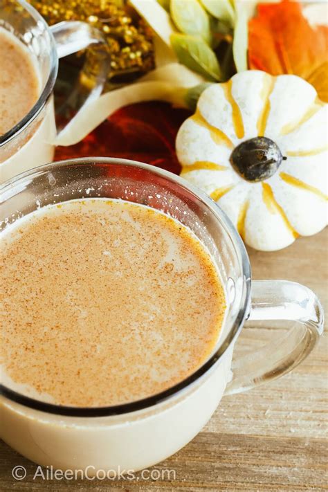 The Tastiest Homemade Pumpkin Spice Latte Aileen Cooks