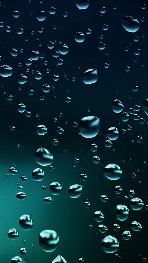 1920x1080px 1080p Free Download Wet Rain Wet Blue Dark Droplets