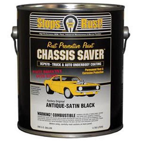 Magnet Paint Ucp970 01 Chassis Saver Paint Satin Black 1 Gallon Can