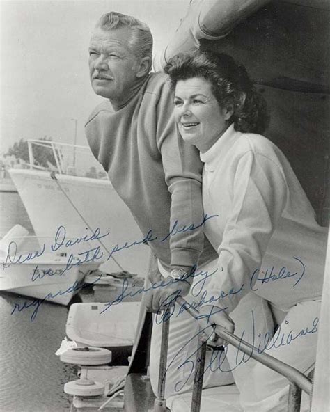 Barbara Hale And Bill Williams S On Boat Celebrity Families Celebrity Couples Celebrity