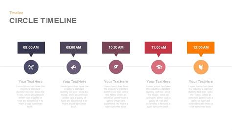 Circle Timeline Powerpoint Template And Keynote Slide Circular Timeline