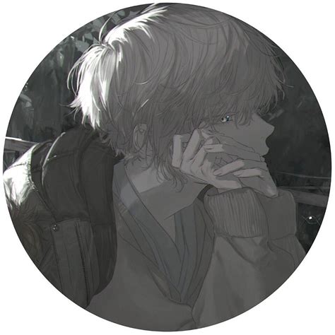 Aesthetic Sad Anime Boy Profile Pic Iwannafile