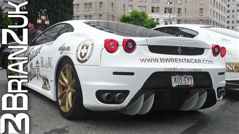 Ferrari F430 With Straight Pipes Revving Youtube