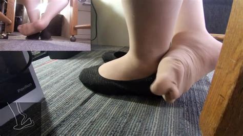 Wife At The Office Ballet Flats Shoeplay Xxx Mobile Porno Videos