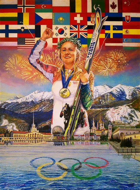 2014 Sochi Winter Olympics Painting By Sean Oconnor Fine Art America