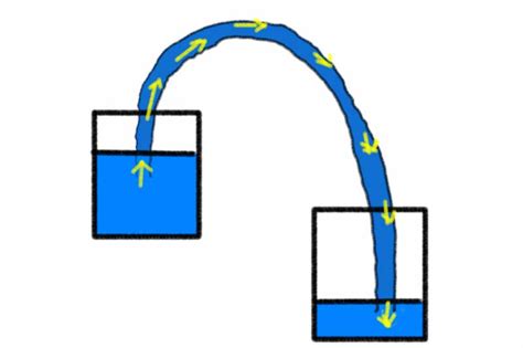 Water Siphon Experiment Science With