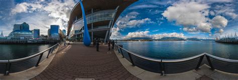 Vancouver Convention Centre At The Drop Vancouver Canada 360 Panorama