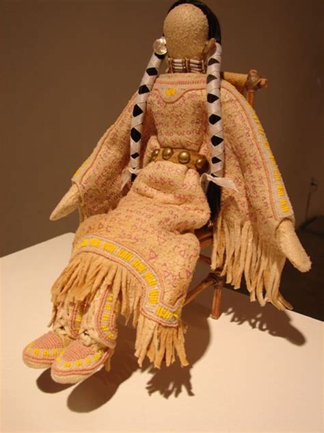 indian doll ~ traditional plains style collection of the ubc museum of anthropology