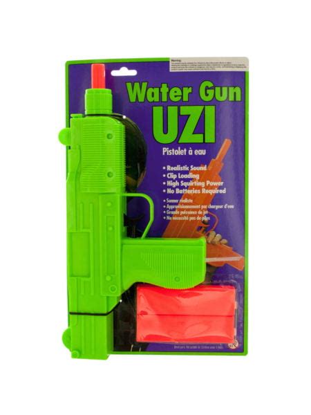 Water Gun Uzi 4 Count