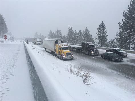Winter Storms Cause Record Gridlock On I 80 Westbound Krxi