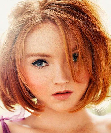Cute Short Bobs For Round Faces